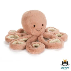 Jellycat Jellycat Knuffels - Odell Octopus Little, 23cm 7 Jellycat Jellycat Knuffels - Odell Octopus Little, 23cm -The Little Ones jellycat jellycat knuffels odell octopus little 23 2