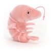 Jellycat Jellycat Knuffels - Sensational Seafood Shrimp, 6cm 2 Jellycat Jellycat Knuffels - Sensational Seafood Shrimp, 6cm -The Little Ones jellycat jellycat knuffels sensational seafood shr
