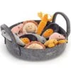 Jellycat Jellycat Knuffels - Sensational Seafood Tray, 5cm -The Little Ones jellycat jellycat knuffels sensational seafood tra