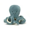 Jellycat Jellycat Knuffels - Storm Octopus Baby, 14cm -The Little Ones jellycat jellycat knuffels storm octopus baby 14cm