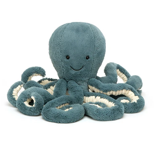 Jellycat Jellycat Knuffels - Storm Octopus Medium, 49cm 3 Jellycat Jellycat Knuffels - Storm Octopus Medium, 49cm