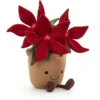 Jellycat Knuffels - Amuseable Kerstklokje, 25cm (Poinsettia) 1 Jellycat Knuffels - Amuseable Kerstklokje, 25cm (Poinsettia) -The Little Ones jellycat knuffels amuseable kerstklokje 25cm poins