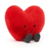 Jellycat Knuffels - Amuseable Red Heart Large, 19cm