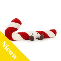 Jellycat Knuffels - Amuseable Zuurstok Groot, 23cm (Candy Cane Large)