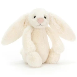 Jellycat Knuffels - Bashful Cream Bunny Small, 18cm
