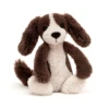 Jellycat Knuffels - Bashful Fudge Puppy Small, 18cm 2 Jellycat Knuffels - Bashful Fudge Puppy Small, 18cm -The Little Ones jellycat knuffels bashful fudge puppy small 18cm
