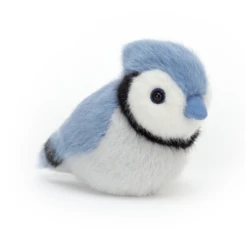 Jellycat Knuffels - Birdling Blue Jay, 10cm -The Little Ones jellycat knuffels birdling blue jay 10cm 1