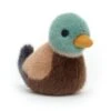 Jellycat Knuffels - Birdling Mallard, 10cm