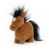 Jellycat Knuffels - Clippy Clop Bay Pony, 15cm