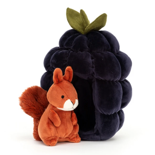 Jellycat Knuffels - Eekhoorn, 18cm (Brambling Squirrel) 4 Jellycat Knuffels - Eekhoorn, 18cm (Brambling Squirrel) - Afbeelding 2