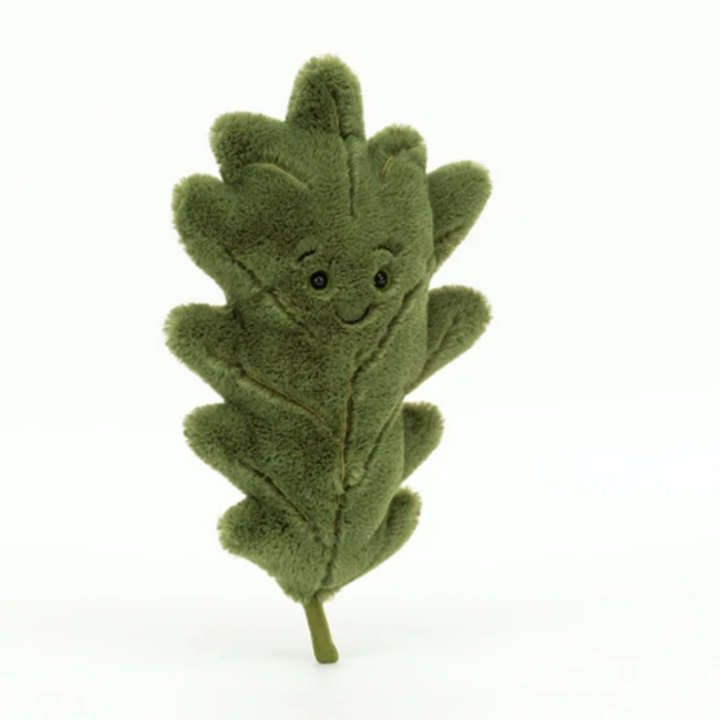 Jellycat Knuffels - Eikenblad, 22cm (Woodland Oak Leaf Little) 4 Jellycat Knuffels - Eikenblad, 22cm (Woodland Oak Leaf Little) - Afbeelding 2