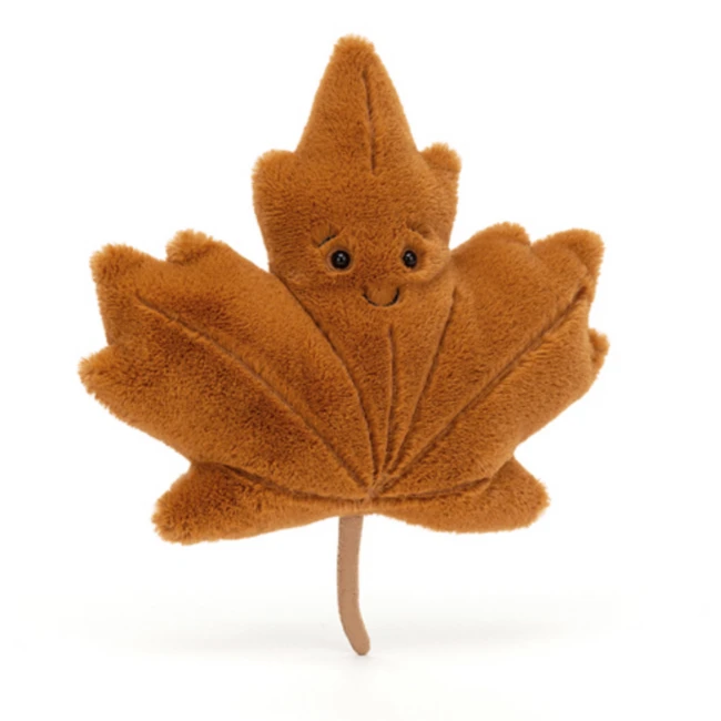 Jellycat Knuffels - Esdoorn Blad (Woodland Maple Leaf Little), 21cm 4 Jellycat Knuffels - Esdoorn Blad (Woodland Maple Leaf Little), 21cm - Afbeelding 2