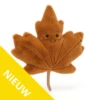 Jellycat Knuffels - Esdoorn Blad (Woodland Maple Leaf Little), 21cm -The Little Ones jellycat knuffels esdoorn blad woodland maple leaf