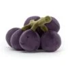 Jellycat Knuffels - Fabulous Fruit Grapes, 15cm 1 Jellycat Knuffels - Fabulous Fruit Grapes, 15cm -The Little Ones jellycat knuffels fabulous fruit grapes 15cm