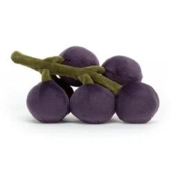 Jellycat Knuffels - Fabulous Fruit Grapes, 15cm -The Little Ones jellycat knuffels fabulous fruit grapes 15cm 2