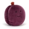 Jellycat Knuffels - Fabulous Fruit Plum, 6cm 1 Jellycat Knuffels - Fabulous Fruit Plum, 6cm -The Little Ones jellycat knuffels fabulous fruit plum 6cm