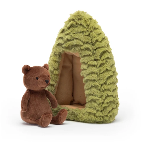 Jellycat Knuffels - Forest Fauna Bear, 19cm 3 Jellycat Knuffels - Forest Fauna Bear, 19cm