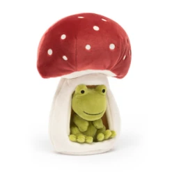 Jellycat Knuffels - Forest Fauna Frog, 21cm -The Little Ones jellycat knuffels forest fauna frog 21cm 3