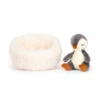 Jellycat Knuffels - Hibernating Penguin, 13cm 1 Jellycat Knuffels - Hibernating Penguin, 13cm -The Little Ones jellycat knuffels hibernating penguin 13cm