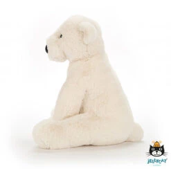 Jellycat Knuffels - Ijsbeer Wit, Klein 19cm (Perry Polar Bear Small) -The Little Ones jellycat knuffels ijsbeer wit klein 19cm perry pol 1