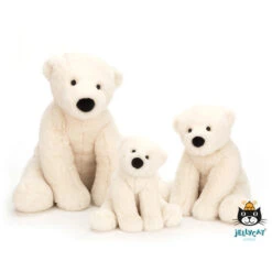 Jellycat Knuffels - Ijsbeer Wit, Klein 19cm (Perry Polar Bear Small) -The Little Ones jellycat knuffels ijsbeer wit klein 19cm perry pol 3