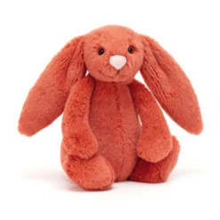 Jellycat Knuffels - Konijn Oranje, Klein 18cm (Bashful Cinnamon Bunny Small)