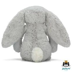 Jellycat Knuffels - Konijn Zilvergrijs, Medium 31cm (Bashful Silver Bunny Medium) 7 Jellycat Knuffels - Konijn Zilvergrijs, Medium 31cm (Bashful Silver Bunny Medium) -The Little Ones jellycat knuffels konijn zilvergrijs medium 31cm b 2