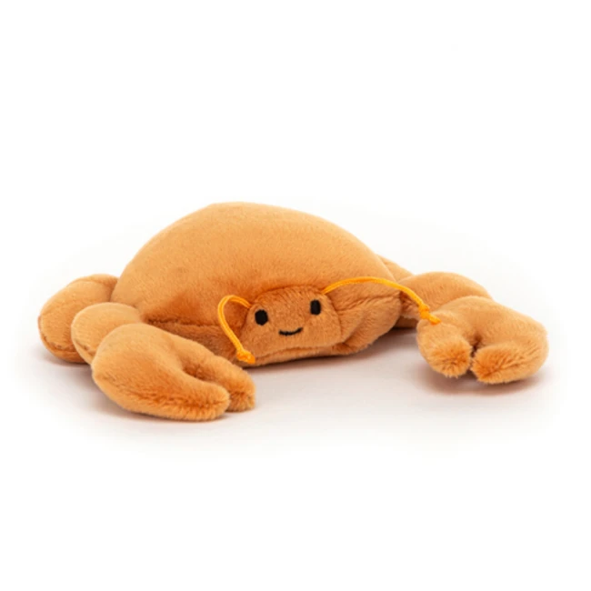 Jellycat Knuffels - Krab (Sensational Seafood Crab), 11cm 3 Jellycat Knuffels - Krab (Sensational Seafood Crab), 11cm