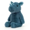 Jellycat Knuffels - Neushoorn, 29cm (Cushy Rhino) -The Little Ones jellycat knuffels neushoorn 29cm cushy rhino