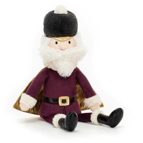 Jellycat Knuffels - Notenkraker Koning, 31cm (Nutcracker King) 3 Jellycat Knuffels - Notenkraker Koning, 31cm (Nutcracker King)