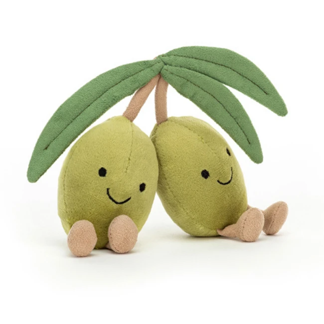 Jellycat Knuffels - Olijven, 11cm (Amuseable Olives) 4 Jellycat Knuffels - Olijven, 11cm (Amuseable Olives) - Afbeelding 2