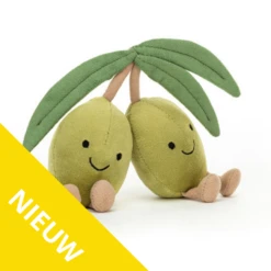 Jellycat Knuffels - Olijven, 11cm (Amuseable Olives)
