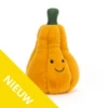 Jellycat Knuffels - Pompoen (Squishy Squash Yellow), 18cm