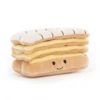 Jellycat Knuffels - Pretty Patisserie Mille Feuille, 6cm -The Little Ones jellycat knuffels pretty patisserie mille feuille