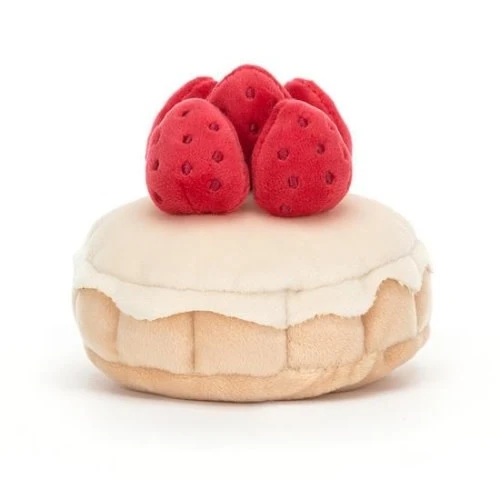 Jellycat Knuffels - Pretty Patisserie Tarte Aux Fraises, 7cm 4 Jellycat Knuffels - Pretty Patisserie Tarte Aux Fraises, 7cm - Afbeelding 2