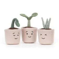 Jellycat Knuffels - Silly Seedling Serene, 9cm -The Little Ones jellycat knuffels silly seedling serene 9cm 3