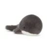 Jellycat Knuffels - Wavelly Whale Inky, 15cm