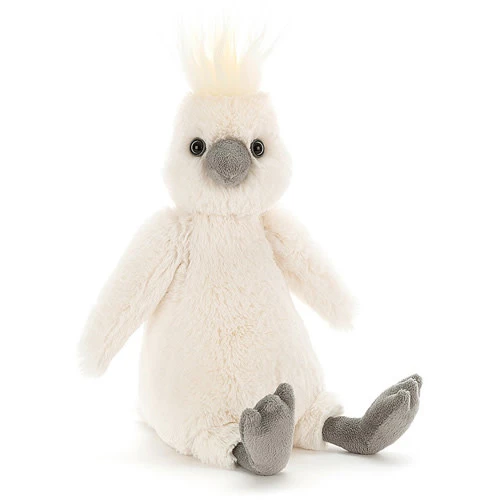 Jellycat (UA) Jellycat Knuffels - Bashful Cockatoo Small, 18cm 3 Jellycat (UA) Jellycat Knuffels - Bashful Cockatoo Small, 18cm