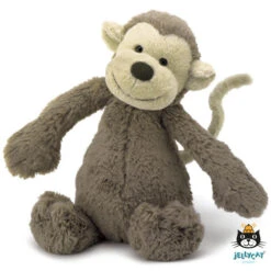 Jellycat (UA) Jellycat Knuffels - Bashful Monkey Medium, 31cm