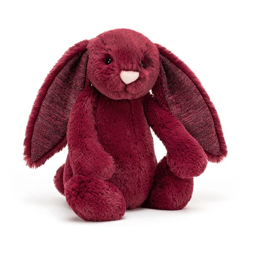 Jellycat (UA) Jellycat Knuffels - Bashful Sparkly Cassis Bunny Medium, 31cm 3 Jellycat (UA) Jellycat Knuffels - Bashful Sparkly Cassis Bunny Medium, 31cm