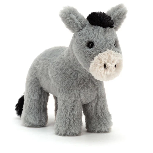 Jellycat (UA) Jellycat Knuffels - Diddle Donkey, 12cm 3 Jellycat (UA) Jellycat Knuffels - Diddle Donkey, 12cm